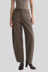 Agolde - Luna Twill Trouser - TAUPE