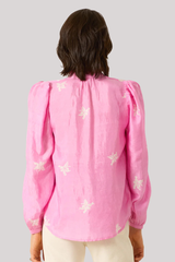 Alix of Bohemia - Annabel Jasmine Shirt - MEDPINK