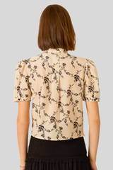 Alix of Bohemia - Chance Shadow Lace Shirt - OFFWHITE