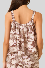 Alix of Bohemia - Tati Dandelion Dusk Top - DRKBROWN