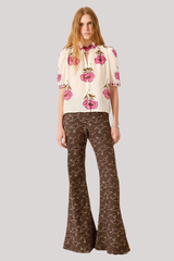 Alix of Bohemia - Winn Fuchsia Poppy Shirt - OFFWHITE