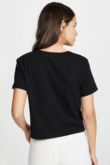 Amo - Babe Tee - BLACK
