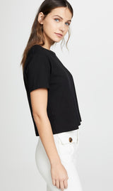 Amo - Babe Tee - BLACK