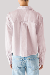 Amo - Ruth Crop Shirt - WISTERIA