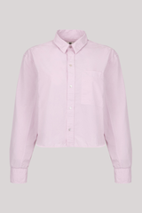 Amo - Ruth Crop Shirt - WISTERIA