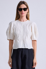 Apiece Apart - Lino Top - CREAM