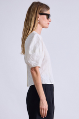 Apiece Apart - Lino Top - CREAM