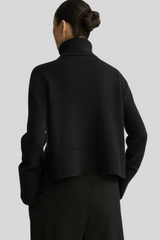 Arlo Mott - Worth Chunky Turtleneck - BLACK