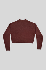 Autumn Cashmere - Cropped Cardigan - ROOTBEER
