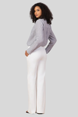 Avenue Montaigne - Carla Denim Pant - WHITEDEN