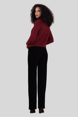 Avenue Montaigne - Flavia Pant - BLACK