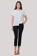 Avenue Montaigne - Lulu Crop Pant - BLACK