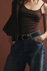 B-Low The Belt - Kyra Leather Belt - BLACKGLD