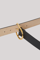 B-Low The Belt - Kyra Leather Belt - BLKGOLD
