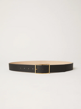 B-Low The Belt - Milla Leather Belt - BLACKGOL