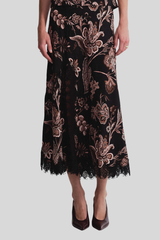 Cara Cara - Lou Skirt - LINBLBLK