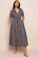 Cara Cara - Asbury  Dress - NAVY