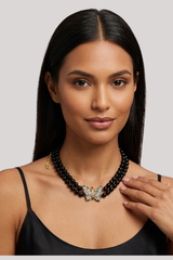 Chan Luu - Butterfly Collar Necklace - ONYX