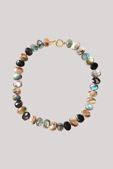 Chan Luu - Gemstone Collar Necklace - MULTI