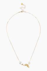 Chan Luu - Indira Charm Necklace Natural Mix - NATURAL