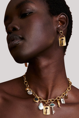 Chan Luu - Multi Charm Necklace - GOLD