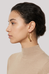 Chan Luu - Serpentine Earrings - YELLGOLD