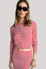 Ciao Lucia - Hydra Cardigan - RED