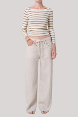 Citizens of Humanity - Boat Neck Slim Tee - GINGRSTR