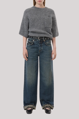 Closed - Crew Short Sleeve - DRKGRYME