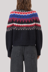 Closed - Cropped Zip Cardigan - COSMGREY