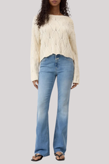 Closed - Jovanna Flared Jeans - MIDBLUE