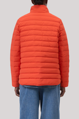 Closed - Quilted Zip Jcket - CORALRED