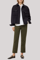 Closed - Sylva Slim Pants - DEEPOLIV