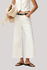 Closed - Wera Wide Jeans - WHITE