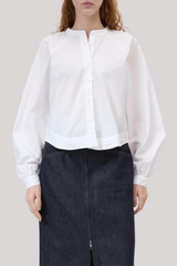 Closed - Wide Sleeve Blouse - WHITE