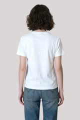 Cpress Studio - April Showers Mushie Tee - WORNWHT