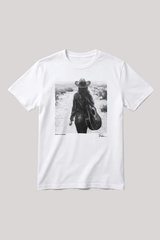 Cpress Studio - Band on the Run Mushie Tee - WORNWHT