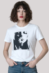 Cpress Studio - Craving Mushie Tee - WORNWHT