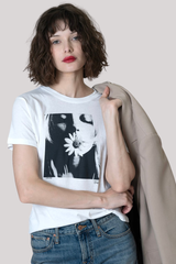 Cpress Studio - Craving Mushie Tee - WORNWHT