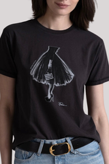 Cpress Studio - Emotional Baggage Mushie Tee - WORNBLK