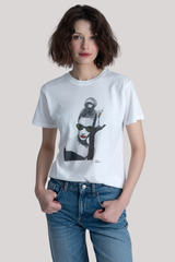 Cpress Studio - Extra Dirty Mushie Tee - WORNWHT