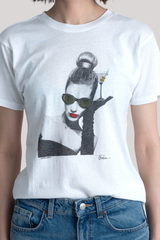 Cpress Studio - Extra Dirty Mushie Tee - WORNWHT