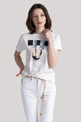 Cpress Studio - Stand By Mushie Tee - WORNWHT