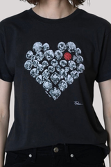 Cpress Studio - True Love Mushie Tee - WORNBLK