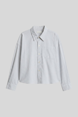 Denimist - Bailey Cropped Shirt - LTGRYSEE