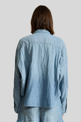 Denimist - Cropped Work Shirt - INDCHAMB