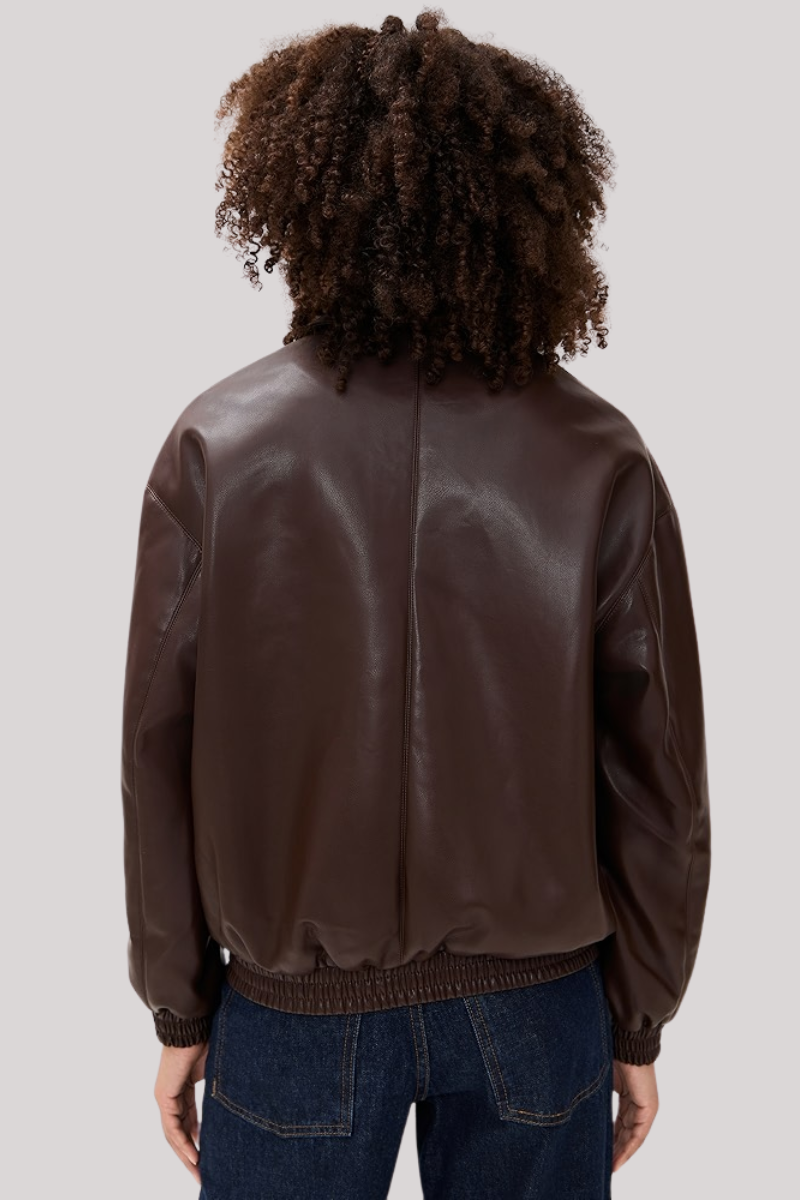 Enza Costa - Leather Bomber Jacket