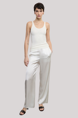 Enza Costa - Military Rib Slim Tank - UNDYED