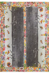 Faliero Sarti - Giraffes And Zebras Scarf - MULTI