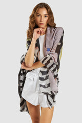 Faliero Sarti - Stylist Printed Scarf - BLACKSIL
